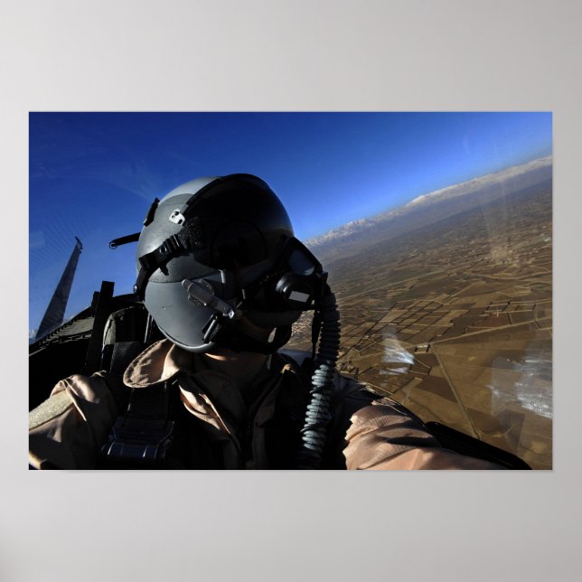 Luftwaffenfotograf der USA Poster (Vorne)