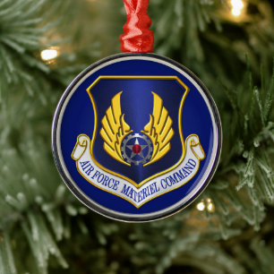 Luftwaffenkraftstoffkommando Maßgeschneiderte Weih Ornament Aus Metall