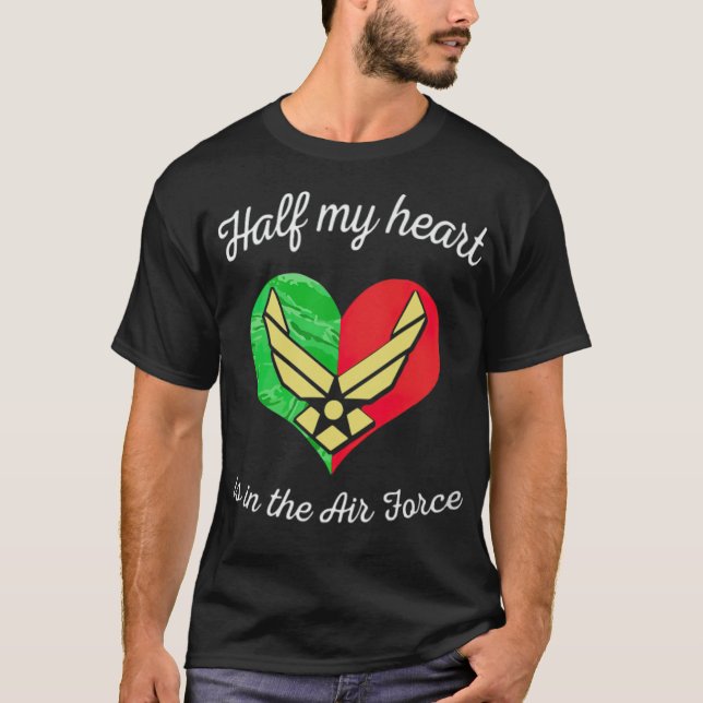 Luftwaffenmutter hält meine Redewendungen an Freun T-Shirt (Vorderseite)