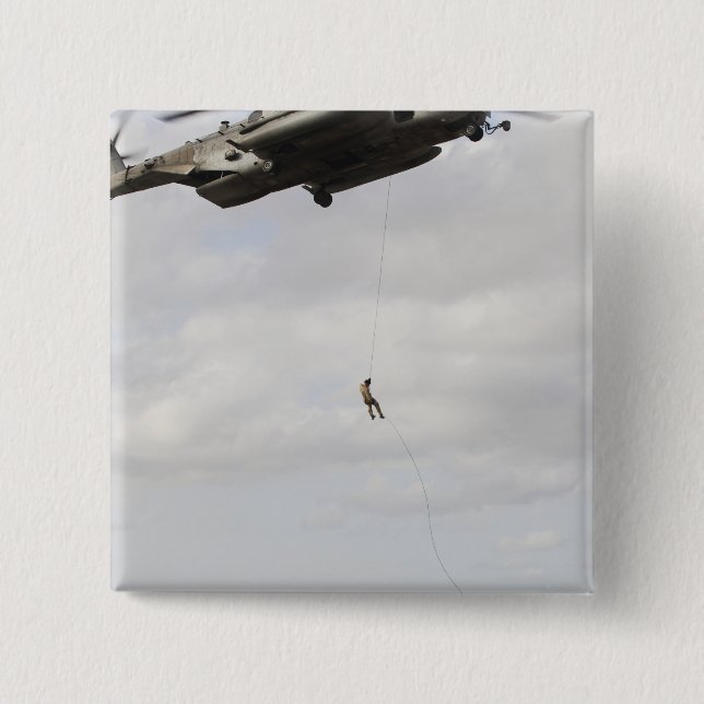 Luftwaffenparareskuemen führen Kampfeinsatz 2 Button (Vorderseite)