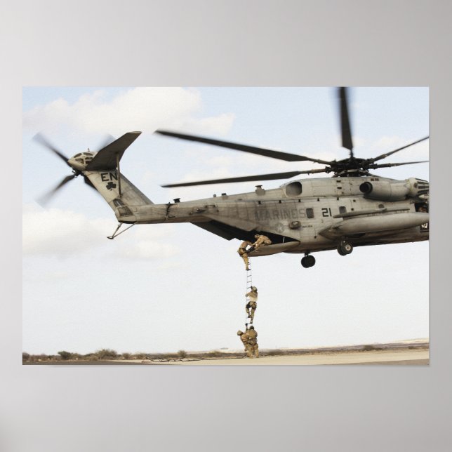 Luftwaffenparareskuemen führen Kampfeinsatz 2 Poster (Vorne)