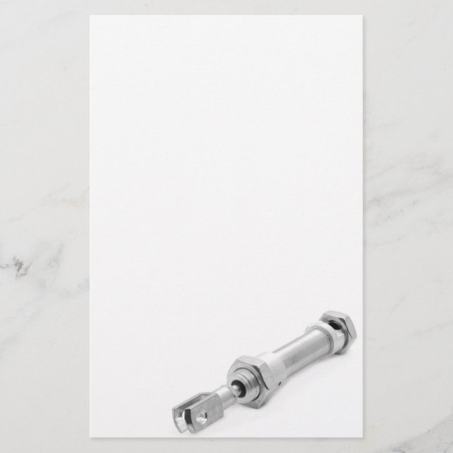 Luftzylinder Briefpapier (Vorderseite)