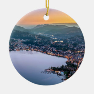 Lugano - Schweiz Keramikornament