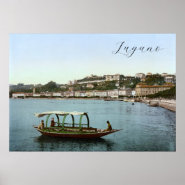 Lugano, Schweiz Poster