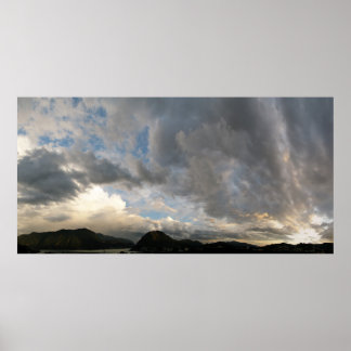 Lugano vor dem Sturm Poster