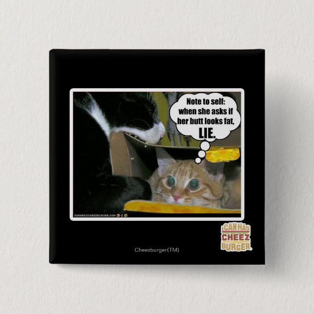 LÜGE BUTTON (Vorderseite)