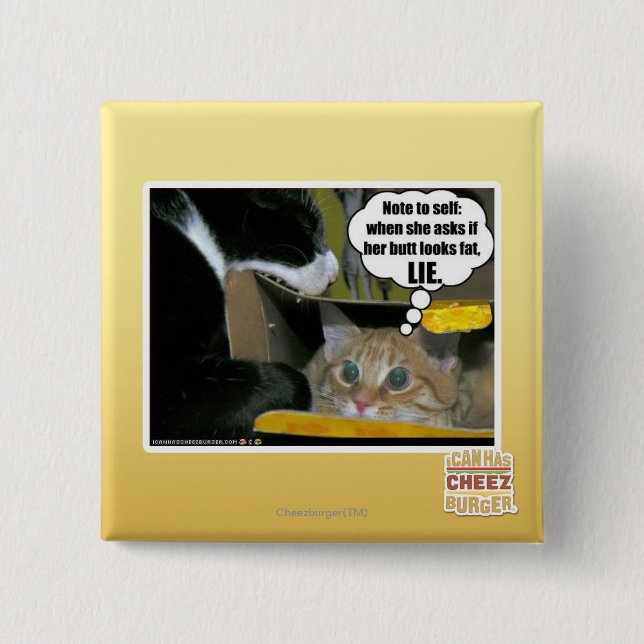 LÜGE BUTTON (Vorderseite)