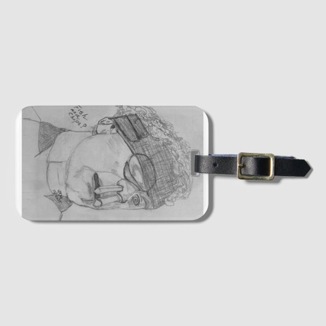 Luggage Tag Gepäckanhänger (Vorderseite (Horizontal))