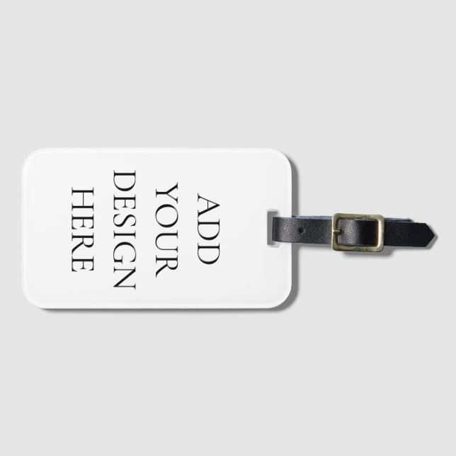Luggage Tag Gepäckanhänger (Vorderseite (Horizontal))