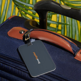 Luggage Tag - Single-sided w/ Card Slot Gepäckanhänger