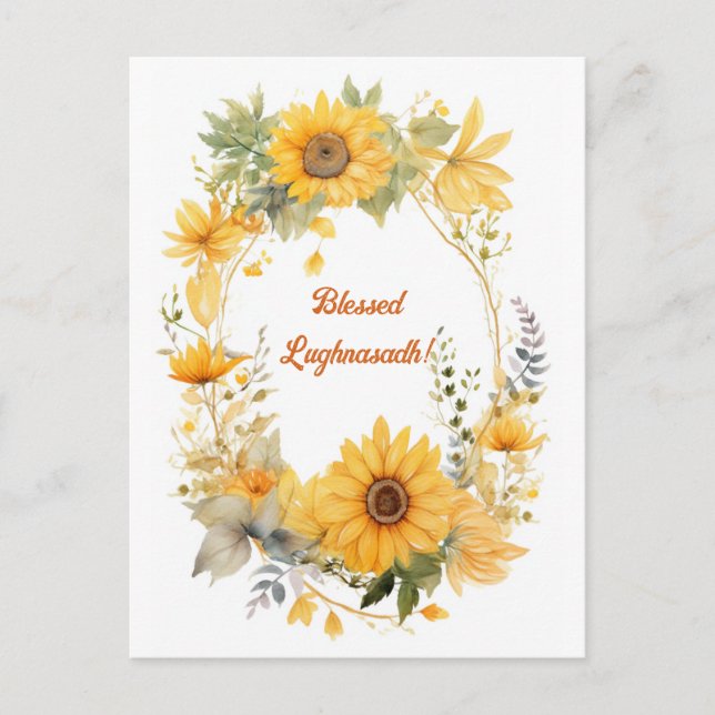 Lughnasadh Collection - Vintag Nordica Postkarte (Vorderseite)