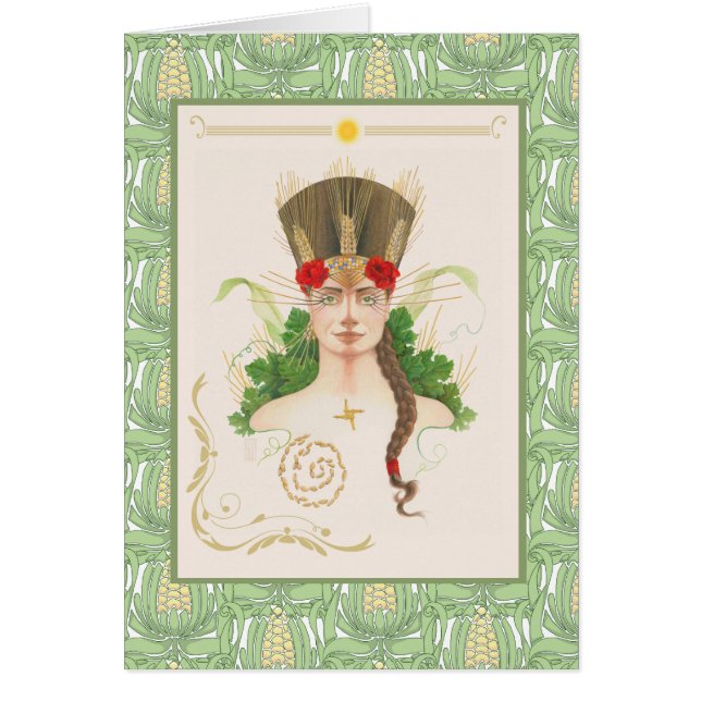 Lughnasadh Goddess Tailtiu (Vorne)