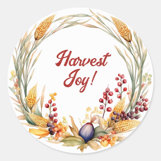 Lughnasadh Party Collection - Vintag Nordica Runder Aufkleber (Vorderseite)