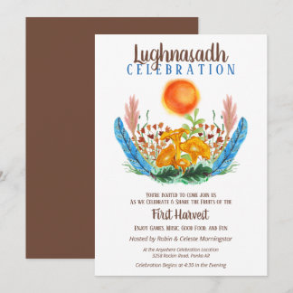 Lughnasadh Party Einladung