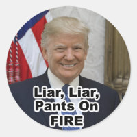 Lügner, Lügner, Pants auf FEUER-Offizielles UMP-Po