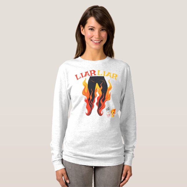 Lügner, Lügner, Pant's on Fire T-Shirt (Vorne ganz)