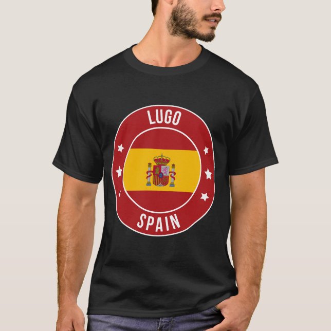 Lugo, Spanien Stadt T-Shirt (Vorderseite)