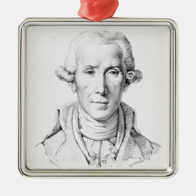 Luigi Boccherini Silbernes Ornament (Vorne)