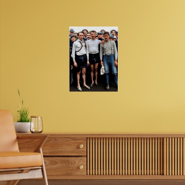 Luigi Ganna Cesare Brambilla Pierre Dane Giro d'It Poster (Wohnzimmer 2)