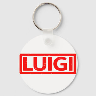 Luigi Stamp Schlüsselanhänger