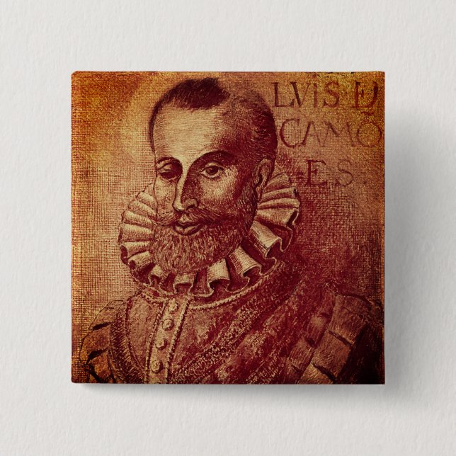 Luís de Camões Button (Vorderseite)