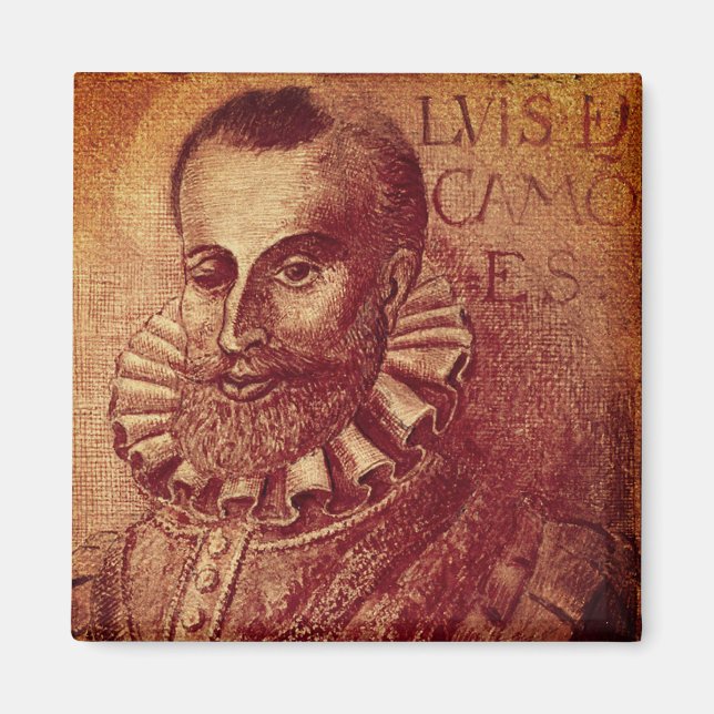 Luís de Camões Magnet (Vorne)