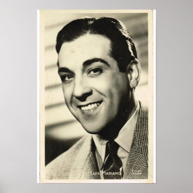 Luis Mariano Poster (Vorne)