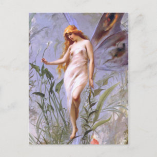 Luis Ricardo Falero: Lily Fairy Postkarte