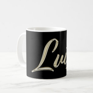 Luisa white gold Handwriting Tasse Kaffeetasse