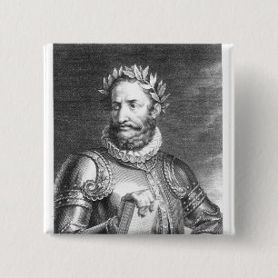 Luiz Vaz de Camoes graviert von B. Roger Button