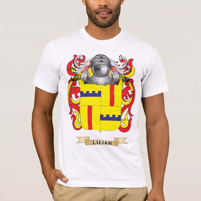 Lujan Wappen (Familienwappen) T-Shirt (Vorderseite)