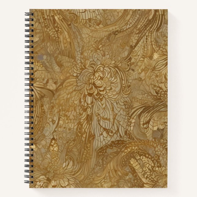 Lujo Áureo Notizbuch (Vorderseite)