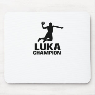 Luka Custom Player Basketball Ihr Name Champion Mousepad