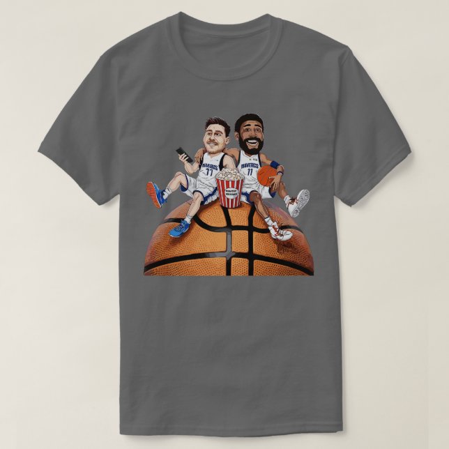 Luka Doncic Kyrie Irving UNMATCHED Duo TShirt (Design vorne)