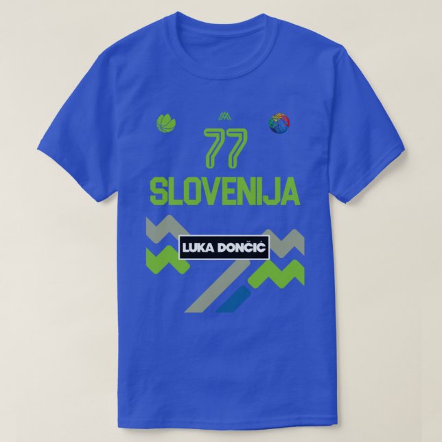 Luka Doncic Slovenien Jersey Fan Design1 T-Shirt (Design vorne)