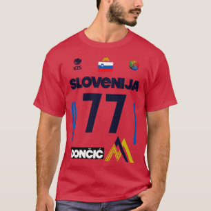 Luka Doncic Slovenija Fan Design 2 T-Shirt