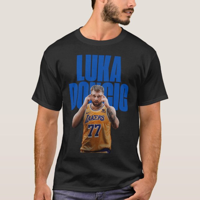 Luka Doncic, vintage shirt, basketball shirt (Vorderseite)
