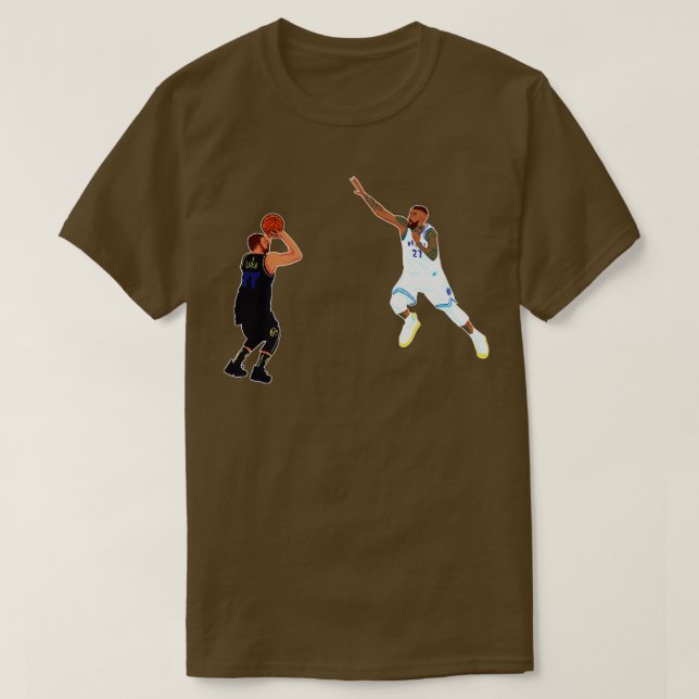Luka doncier Game Sieger vs Timberwolves TShirt (Design vorne)