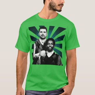 Luka und Kyrie Step Brothers Retro Pixel 70er TShi T-Shirt