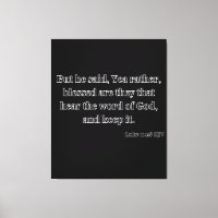 Luke 11:28 Bibel Verse KJV Mauer Kunst