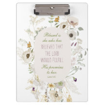 Luke 1:45 Selig ist ihre Wildblume