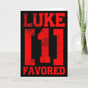 Luke 1 Begünstigte christliche Inspiration Karte