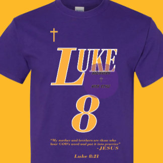 Luke 8:21 Bibelschrift - Christlich - (1of2) T-Shirt