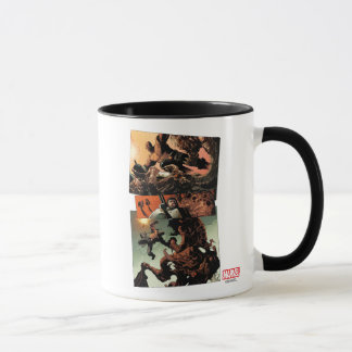Luke Cage Fighting Außerirdischen Tasse