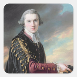 Luke Gardiner Quadratischer Aufkleber