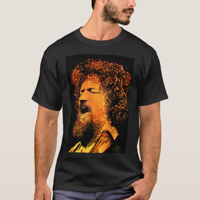 Luke Kelly  The Dubliners  Raglan Road  Irish Folk T-Shirt (Vorderseite)