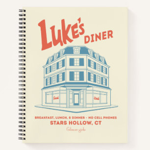 Luke’s Diner Stars Hollow Design Notizbuch