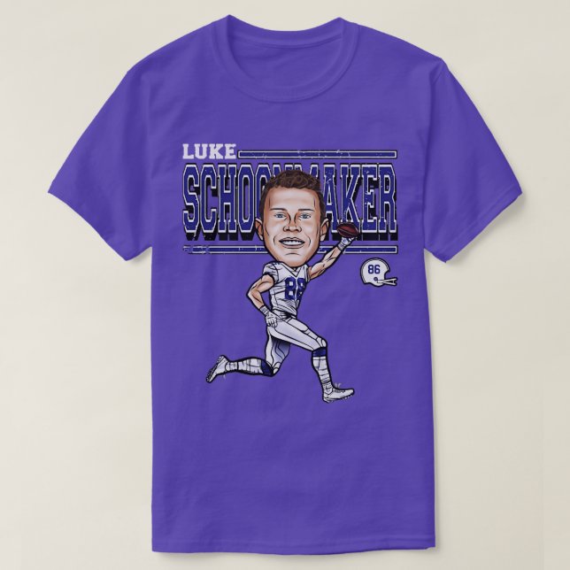 Luke Schoonmaker Dallas toon TShirt (Design vorne)
