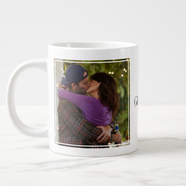 Luke und Lorelai in der Liebe Jumbo-Tasse (Links)