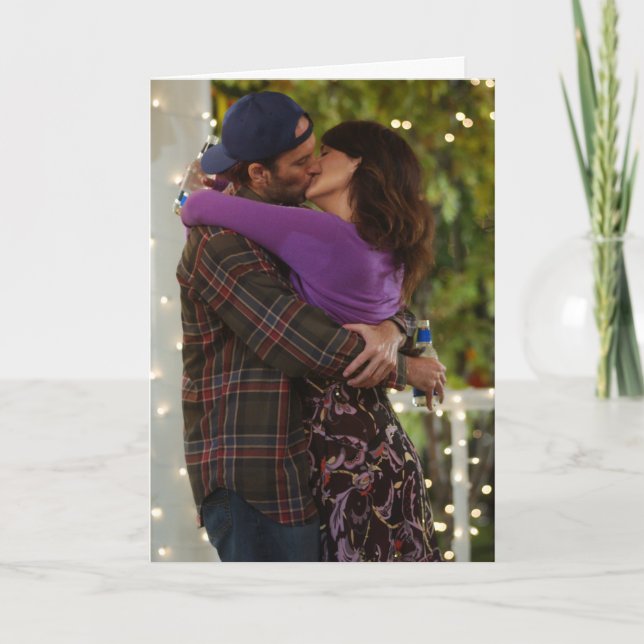Luke und Lorelai in der Liebe Karte (Vorderseite)